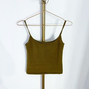 reformation uma cashmere sweater tank